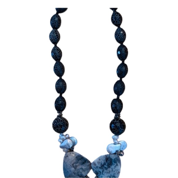 Vintage Beaded Statement Necklace - Picture 3 of 4